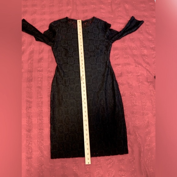 Laundry by Design Black 3/4 Sleeve Cocktail Dress, Size XSP - Picture 7 of 7